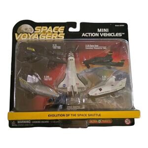 NEW Space Voyagers Mini Action Vehicles Evolution of the Space Shuttle 1999